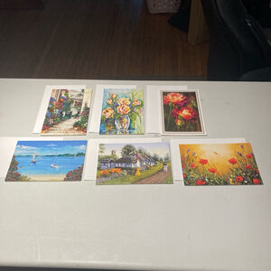 Blank Multicolor Greeting Cards